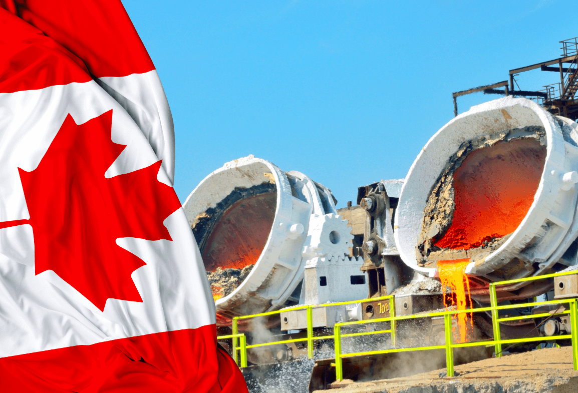 Kanada, çelik türev ürünlerine yüzde 25'lik vergi uygulayacak.